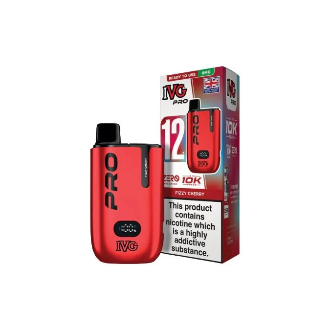 0mg IVG Pro 12 Pod Vape Kit 10000 Puffs - Image 3