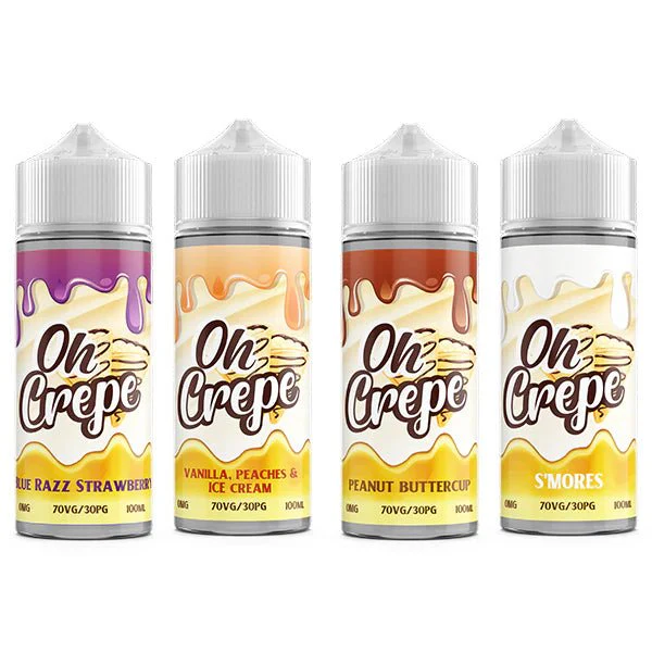 Oh Crepe 100ml Shortfill (70VG/30PG)
