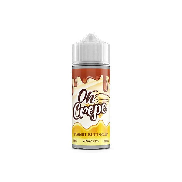 Oh Crepe 100ml Shortfill (70VG/30PG) - Image 4