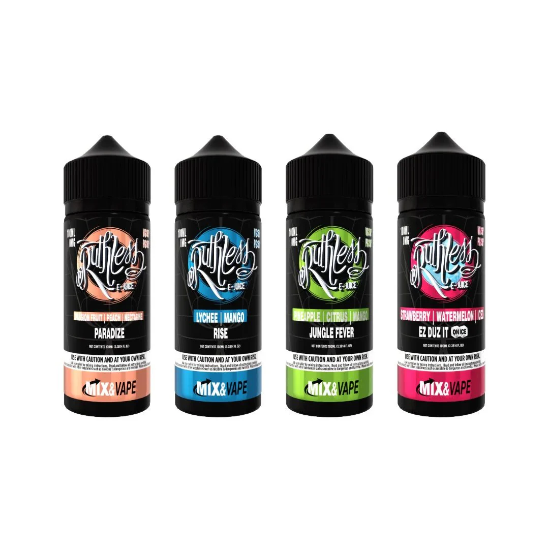 Ruthless Classic 100ml Shortfills (70VG/30PG)