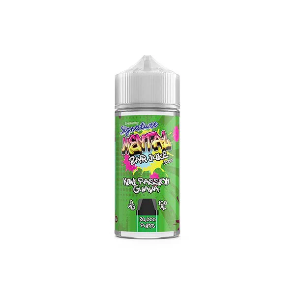 Signature Mental Bar Juice 100ml Shortfill (50PG/50VG) - Image 12
