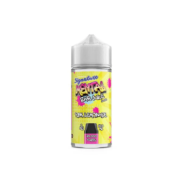 Signature Mental Bar Juice 100ml Shortfill (50PG/50VG) - Image 15