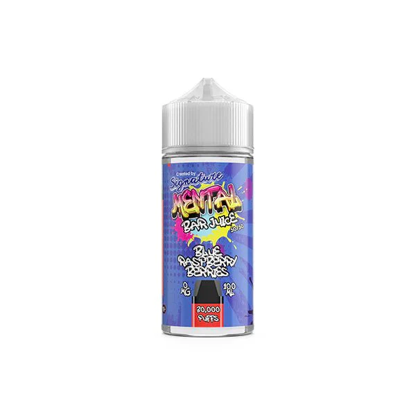 Signature Mental Bar Juice 100ml Shortfill (50PG/50VG) - Image 3