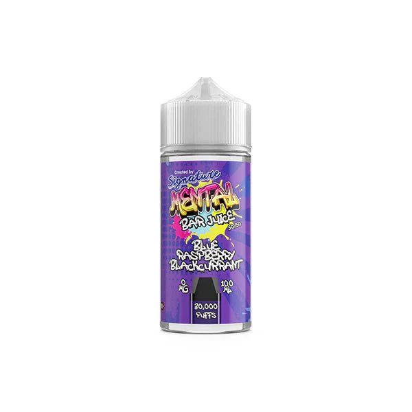Signature Mental Bar Juice 100ml Shortfill (50PG/50VG) - Image 4