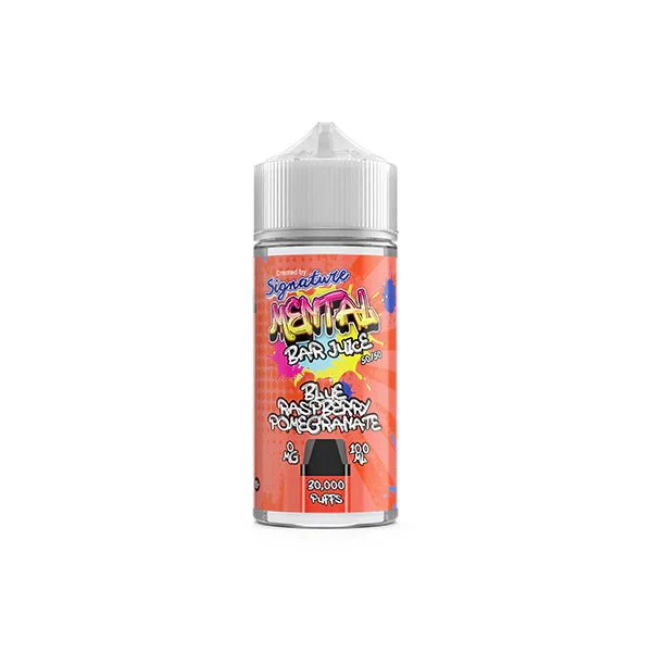 Signature Mental Bar Juice 100ml Shortfill (50PG/50VG) - Image 9