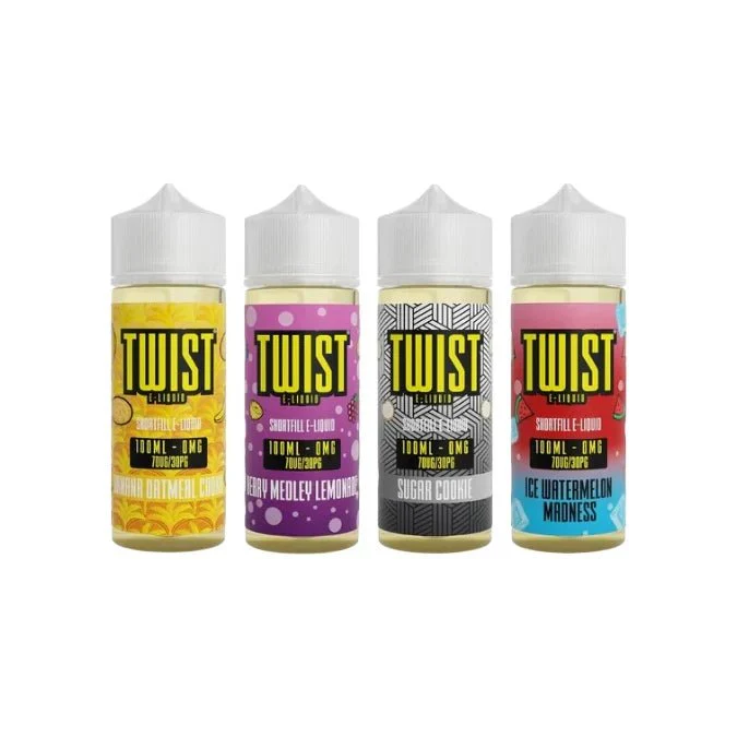 Twist E-liquids 100ml Shortfill (70VP/30PG)