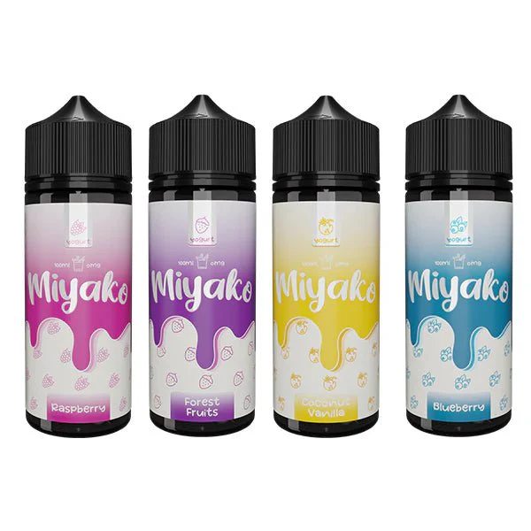 Wick Liquor Miyako Yoghurt 100ml Shortfill (70VG/30PG)