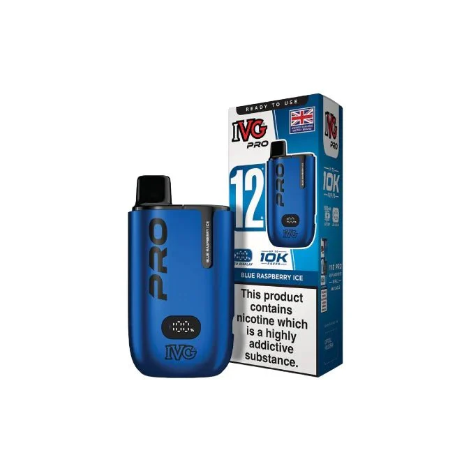 10mg IVG Pro 12 Prefilled Pod Vape Kit 10000 Puffs - Image 2