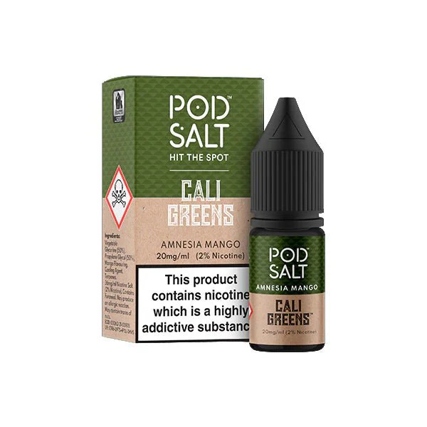 11mg Pod Salt Fusions 10ml Nic Salt (50VG/50PG) - Image 2