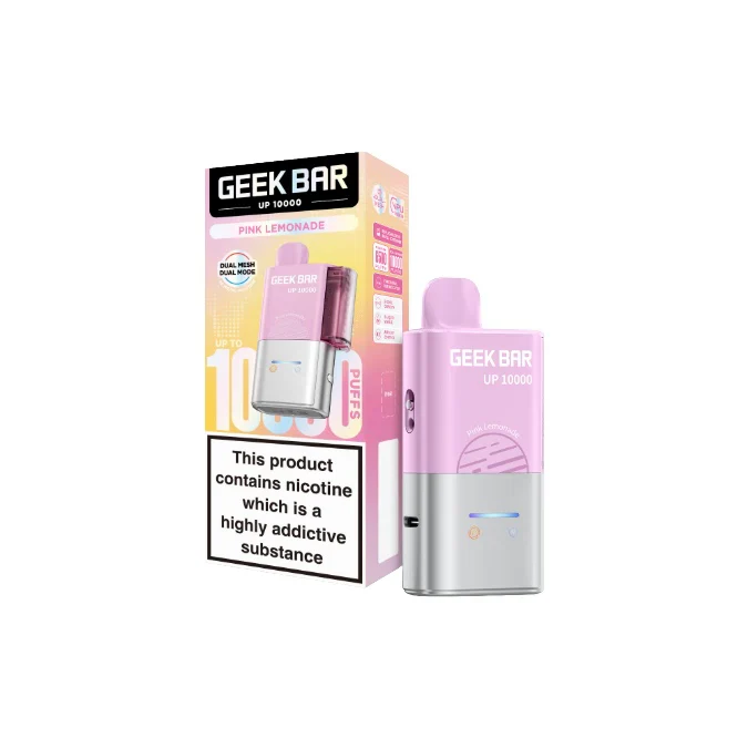 20mg Geek Bar UP 10000 Prefilled Pod Vape Kit - Image 10