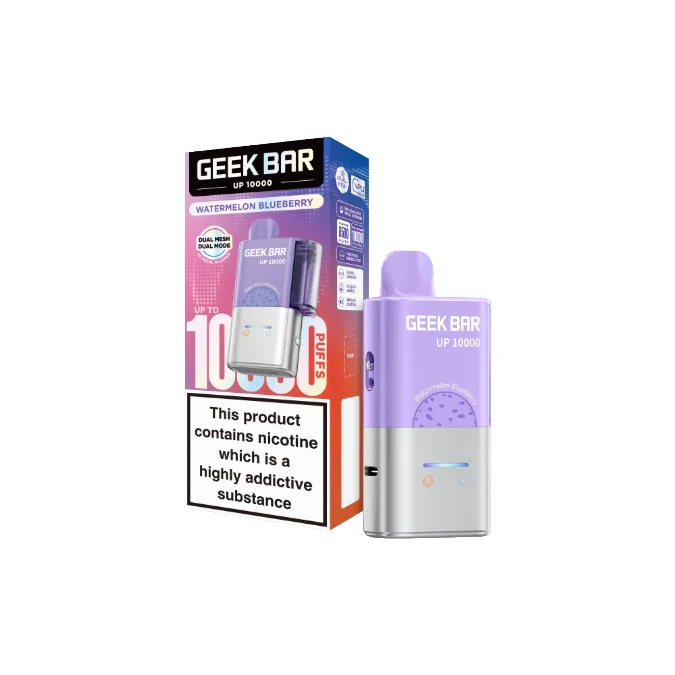 20mg Geek Bar UP 10000 Prefilled Pod Vape Kit - Image 13