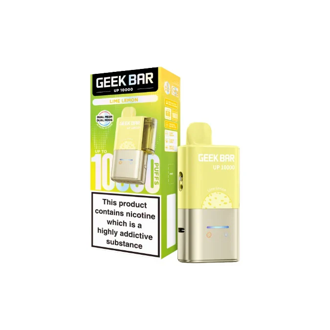 20mg Geek Bar UP 10000 Prefilled Pod Vape Kit - Image 6