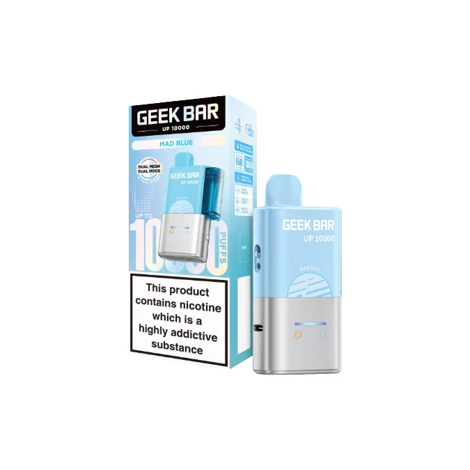 20mg Geek Bar UP 10000 Prefilled Pod Vape Kit - Image 7