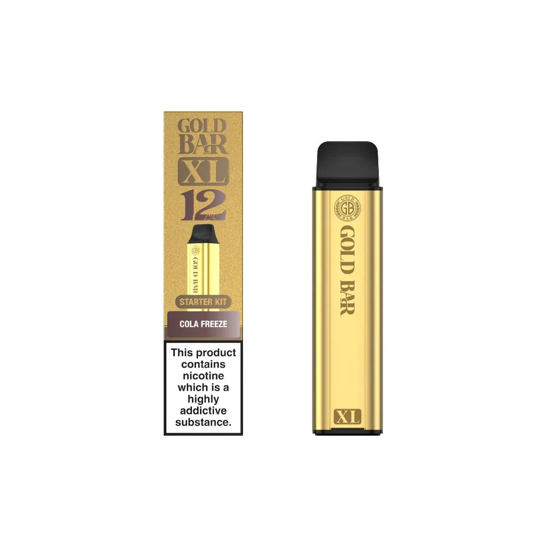 20mg Gold Bar XL Prefilled Pod Vape Kit 10000 Puffs - Image 8