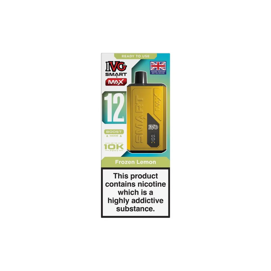 20mg IVG Smart Max Pod Vape Kit 10000 Puffs - Image 14