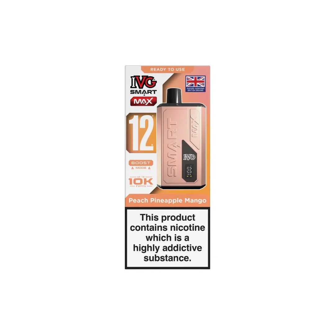20mg IVG Smart Max Pod Vape Kit 10000 Puffs - Image 19
