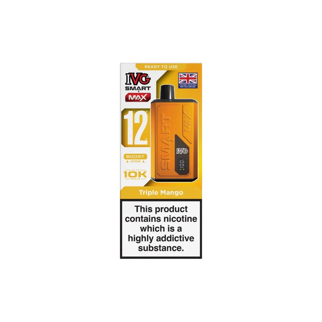 20mg IVG Smart Max Pod Vape Kit 10000 Puffs - Image 24