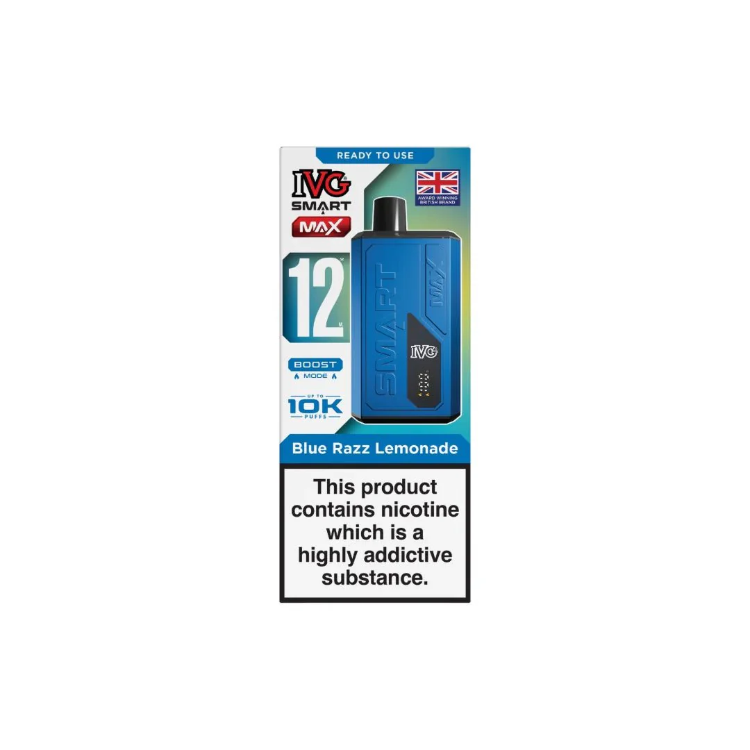 20mg IVG Smart Max Pod Vape Kit 10000 Puffs - Image 4