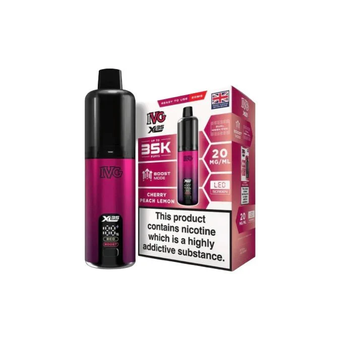 20mg IVG XL 35K Prefilled Pod Vape Kit 35000 Puffs - Image 4