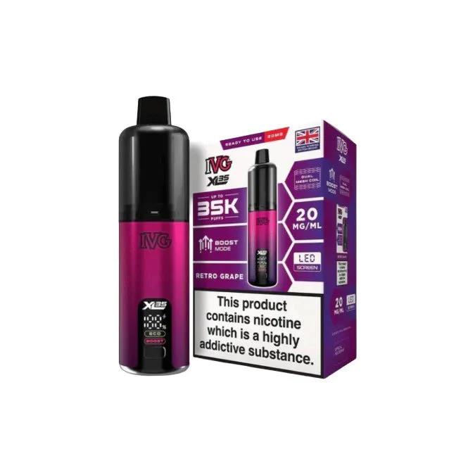 20mg IVG XL 35K Prefilled Pod Vape Kit 35000 Puffs - Image 7