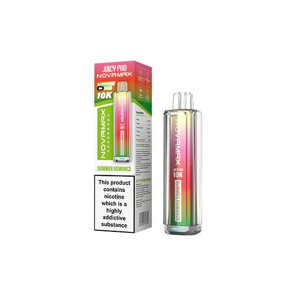 20mg Juicy Pod Novamax Disposable Pod Vape Kit 10000 Puffs - Image 11