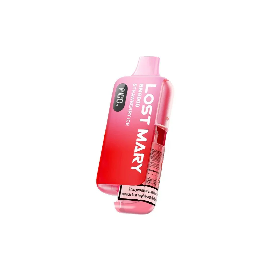 20mg LOST MARY BM6000 Refillable Pod Kit - 6000 Puffs - - Image 10