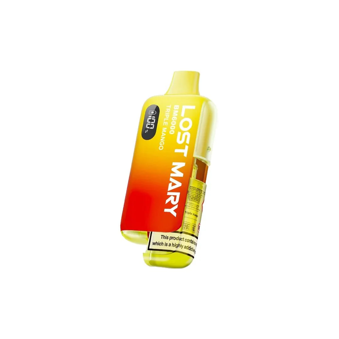 20mg LOST MARY BM6000 Refillable Pod Kit - 6000 Puffs - - Image 11