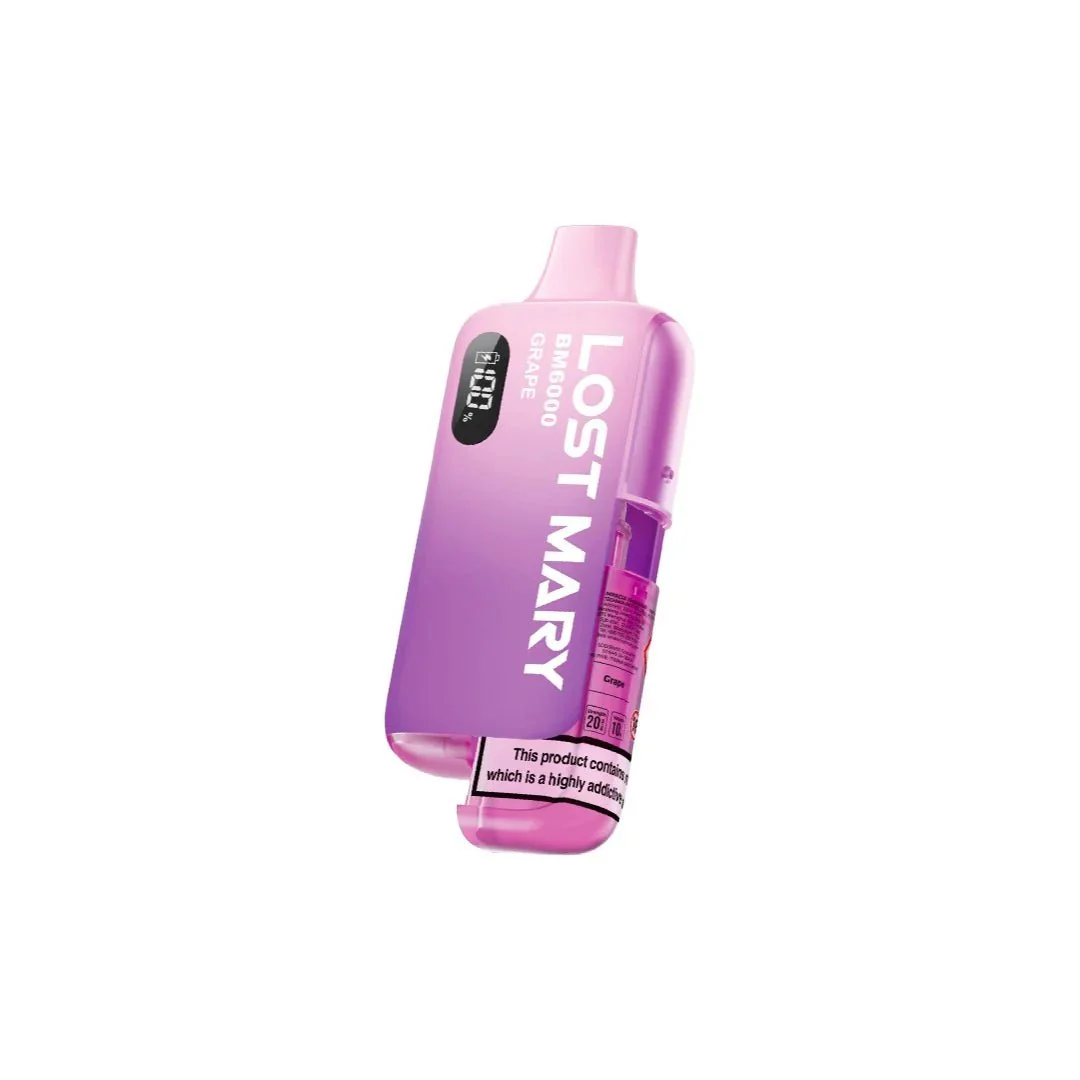 20mg LOST MARY BM6000 Refillable Pod Kit - 6000 Puffs - - Image 14