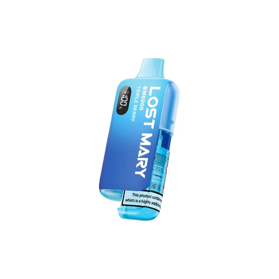 20mg LOST MARY BM6000 Refillable Pod Kit - 6000 Puffs - - Image 16