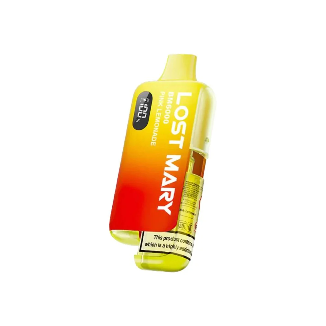 20mg LOST MARY BM6000 Refillable Pod Kit - 6000 Puffs - - Image 27