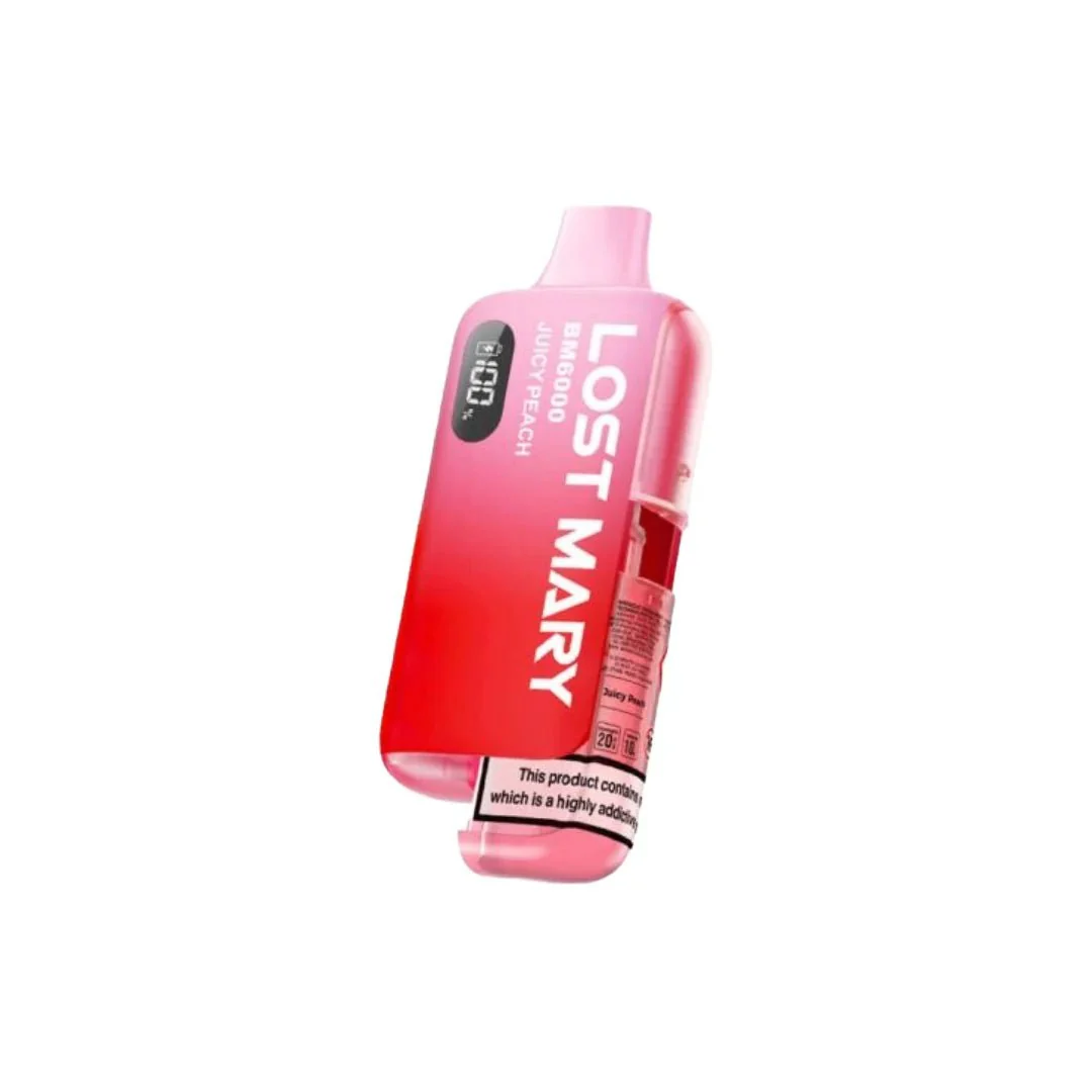 20mg LOST MARY BM6000 Refillable Pod Kit - 6000 Puffs - - Image 30