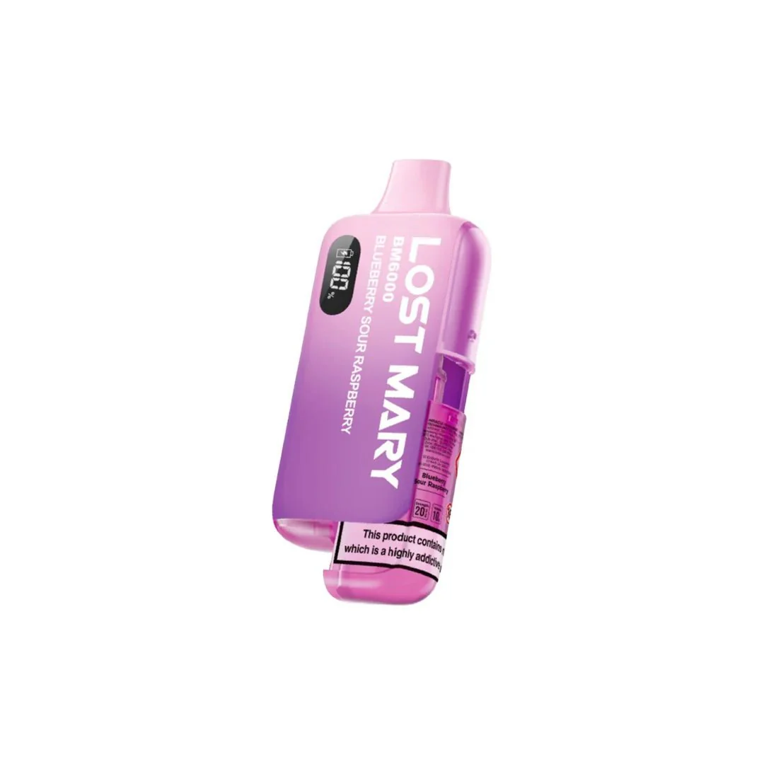 20mg LOST MARY BM6000 Refillable Pod Kit - 6000 Puffs - - Image 4