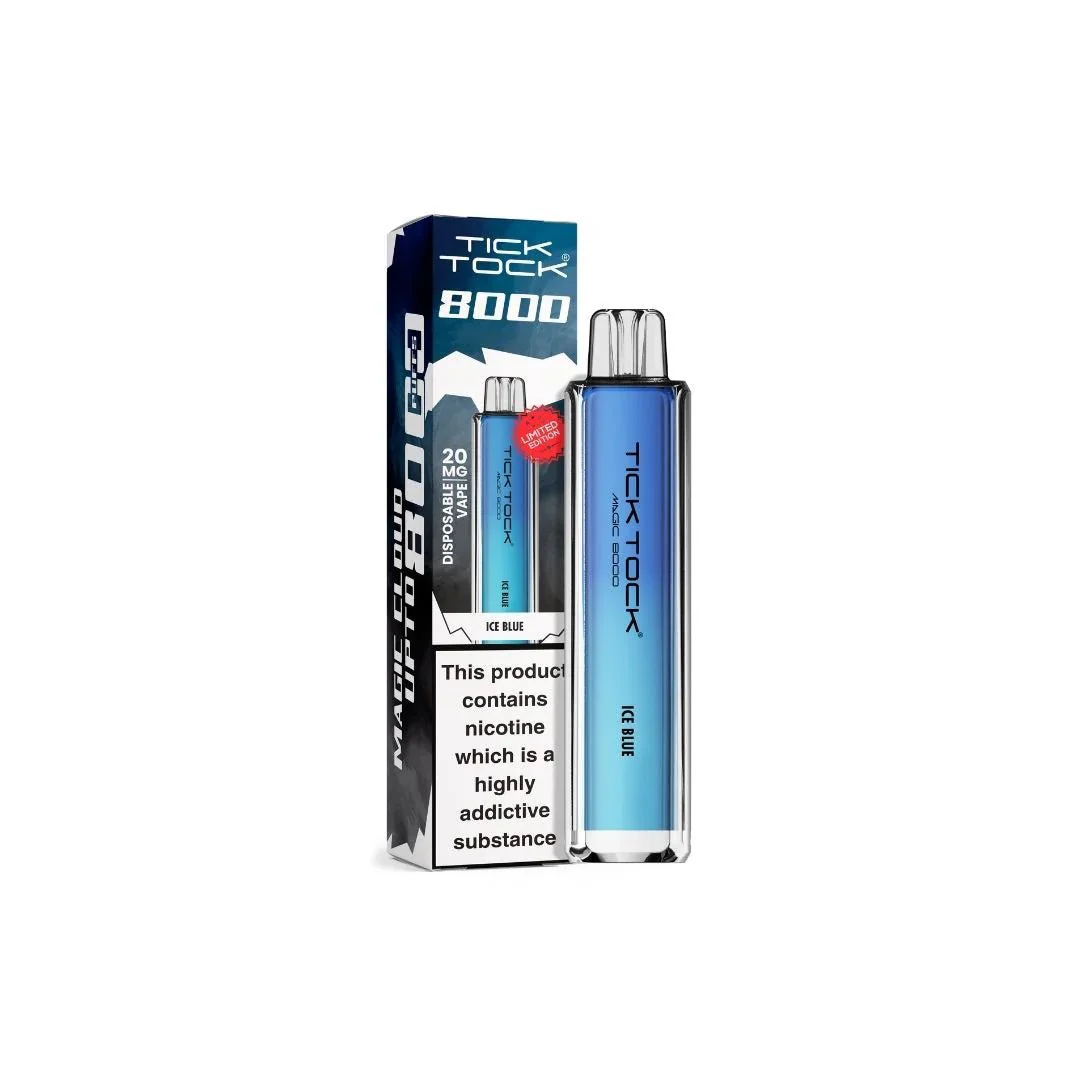 20mg Tick Tock Magic 8000 Prefilled Pod Kit 8000 Puffs - Image 19
