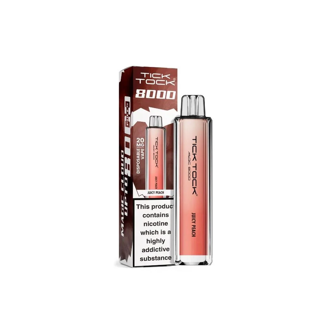 20mg Tick Tock Magic 8000 Prefilled Pod Kit 8000 Puffs - Image 20