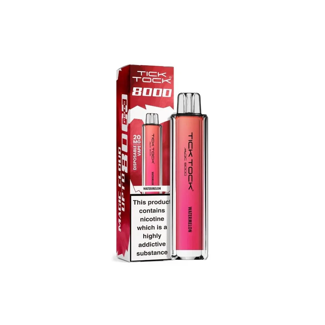 20mg Tick Tock Magic 8000 Prefilled Pod Kit 8000 Puffs - Image 37