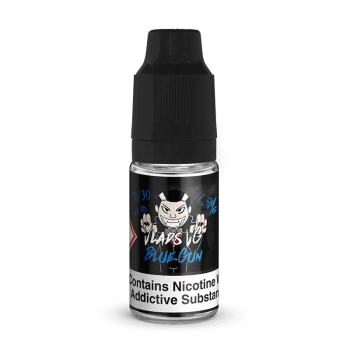 Blue Gun 10ml E-Liquid by Vampire Vape Vlads VG