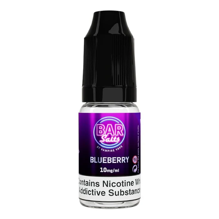 Blueberry 10ml E-Liquid by Vampire Vape Bar Salts