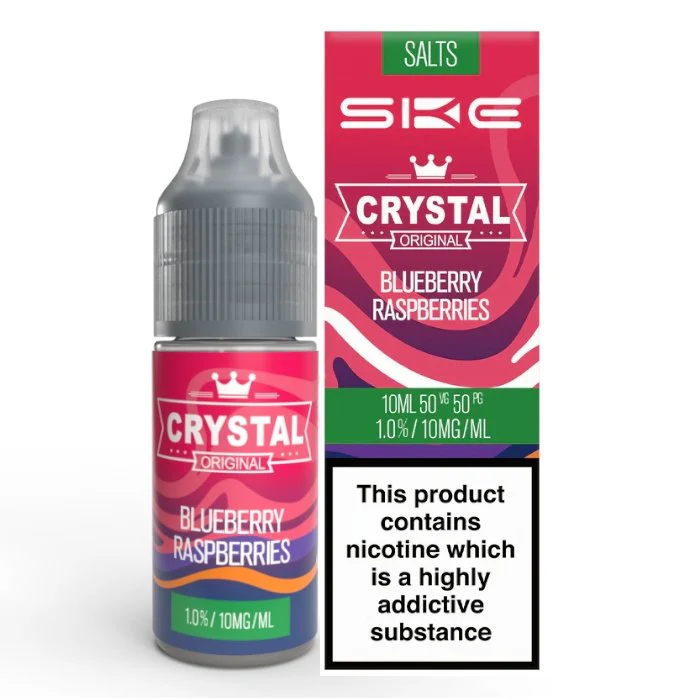 Blueberry Raspberry 10ml E-Liquid by SKE Crystal Nic Salt