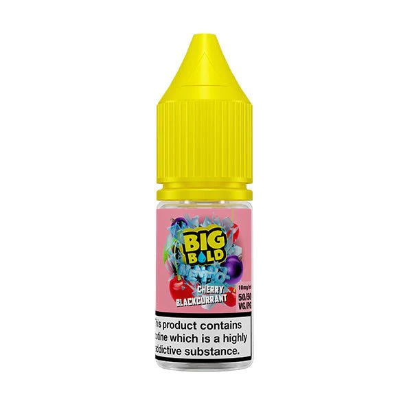 Cherry & Blackcurrant Menthol 10ml Nic Salt E-Liquid by Big Bold