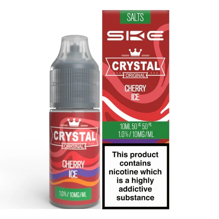 Cherry Ice 10ml E-Liquid by SKE Crystal Nic Salt