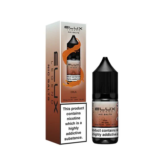 Cola E-Liquid By Elux Legend Nic Salt 10ml