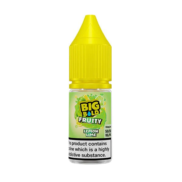 Lemon & Lime 10ml Nic Salt E-Liquid by Big Bold