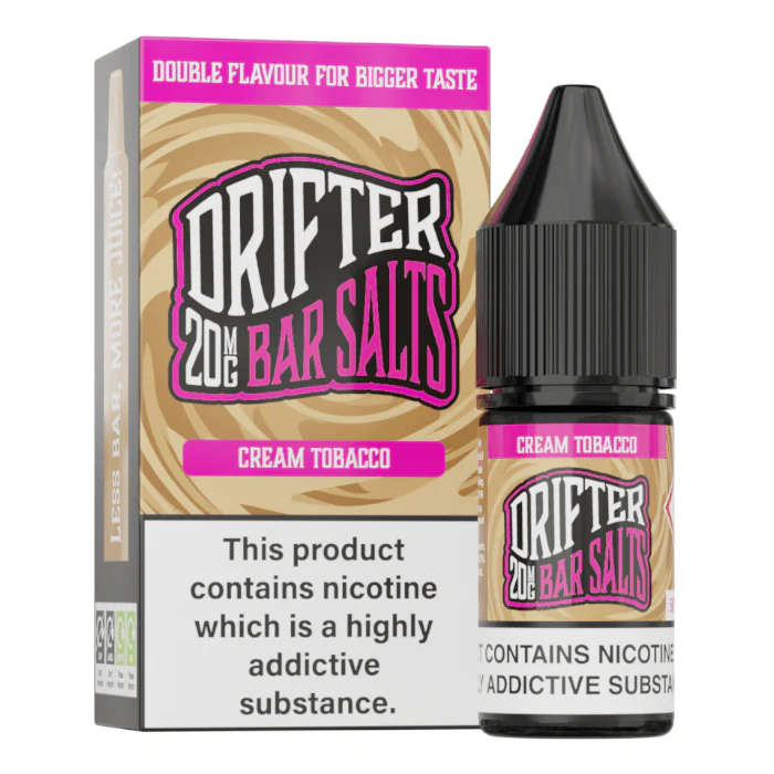 Drifter Bar Salt - Cream Tobacco  - 10ml
