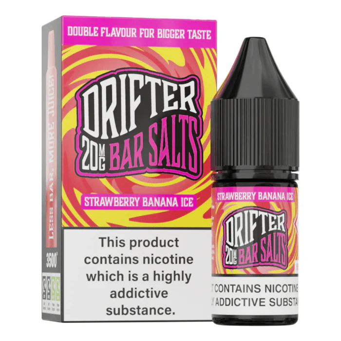 Drifter Bar Salt - Strawberry Banana Ice - 10ml