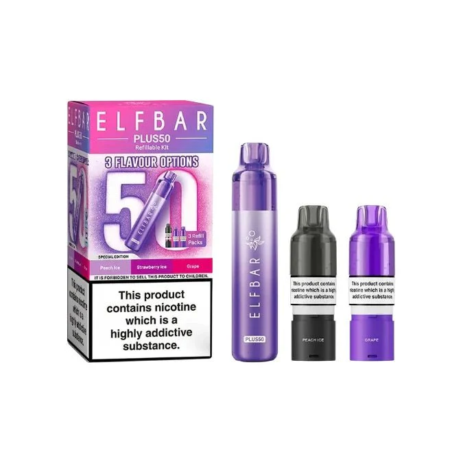 Elf Bar Plus50 Prefilled 50K Pod Vape Kit - Image 13
