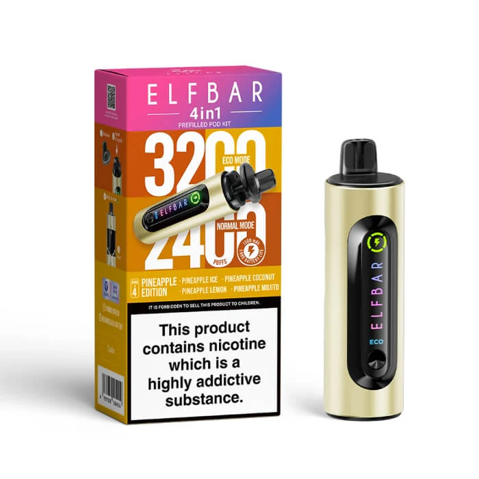 ELFBAR 4-in-1 Prefilled Kit - 3200 Puffs - Image 11