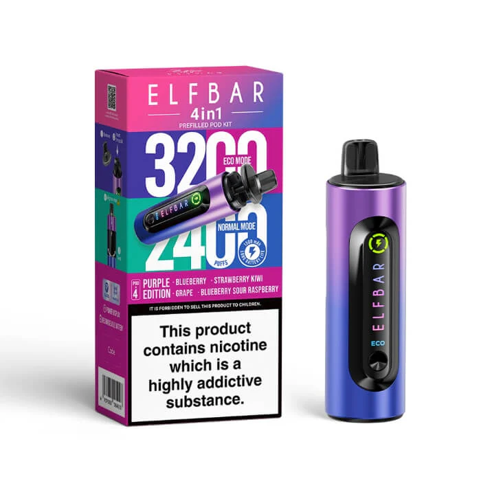ELFBAR 4-in-1 Prefilled Kit - 3200 Puffs - Image 13