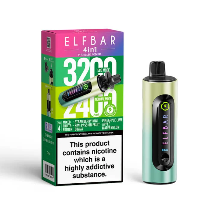 ELFBAR 4-in-1 Prefilled Kit - 3200 Puffs - Image 15
