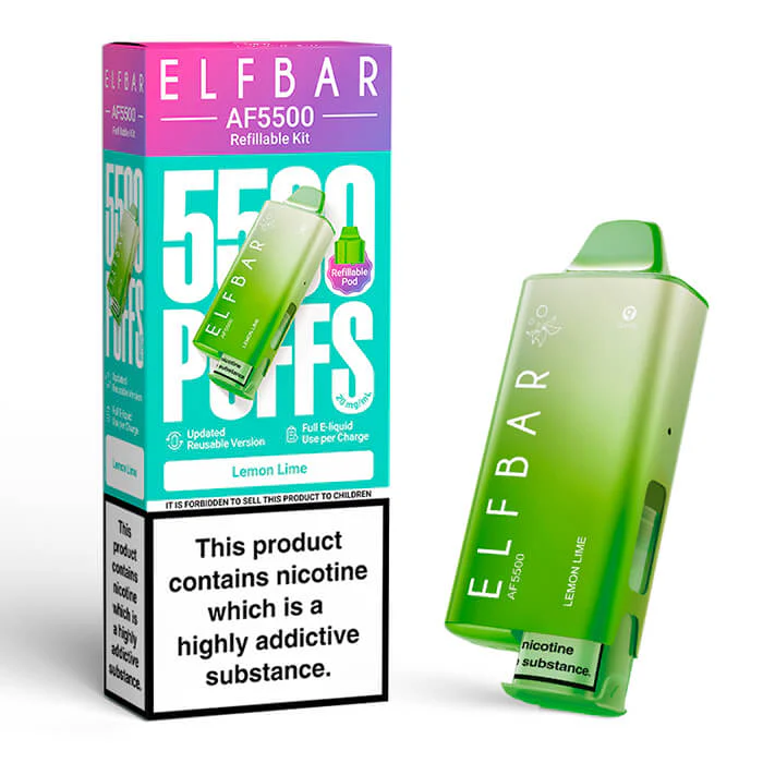 Elfbar AF5500 Prefilled Vape Kit - Image 6