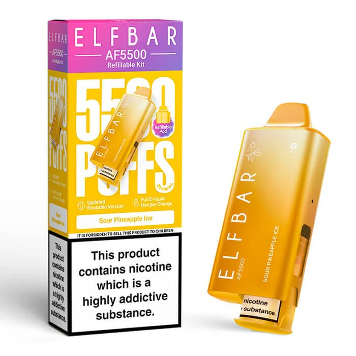 Elfbar AF5500 Prefilled Vape Kit - Image 7